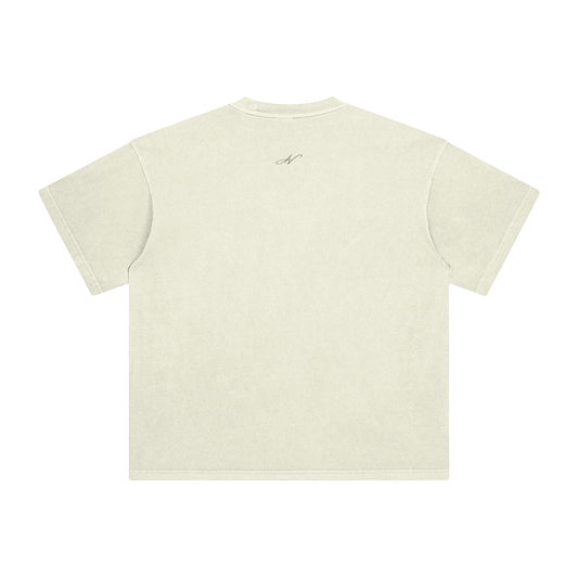 AeVeritas. Enzyme Washed Shirt - Cream