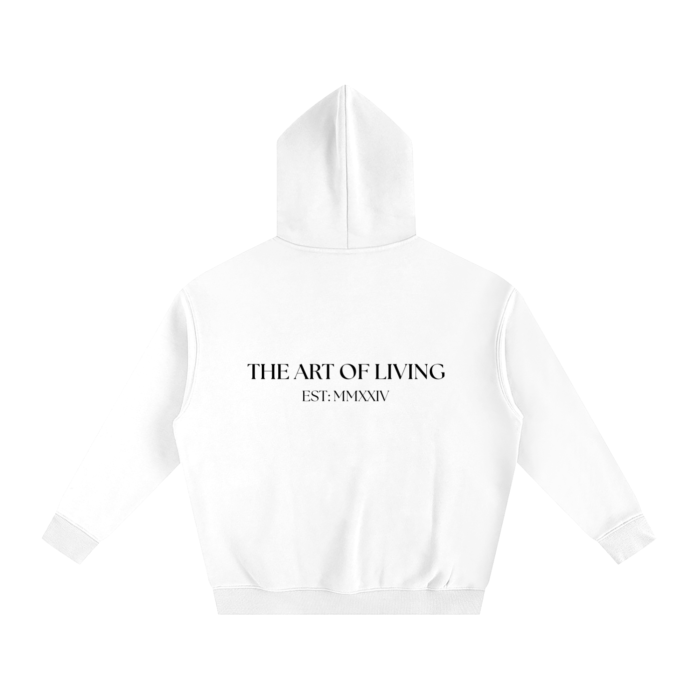 Minimal AeVeritas Hoodie - White