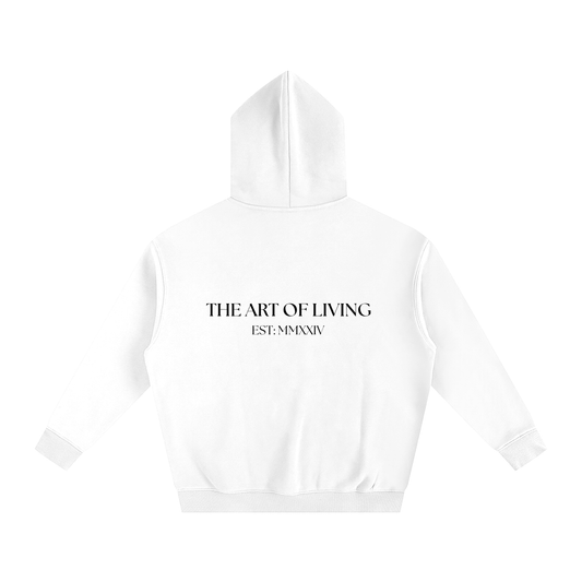 Minimal AeVeritas Hoodie - White