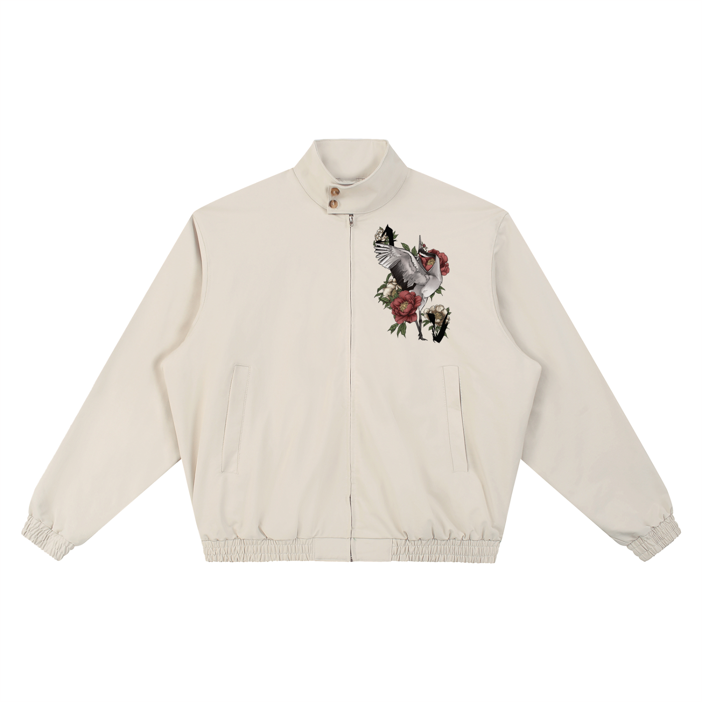 Agile Cranes Windbreaker