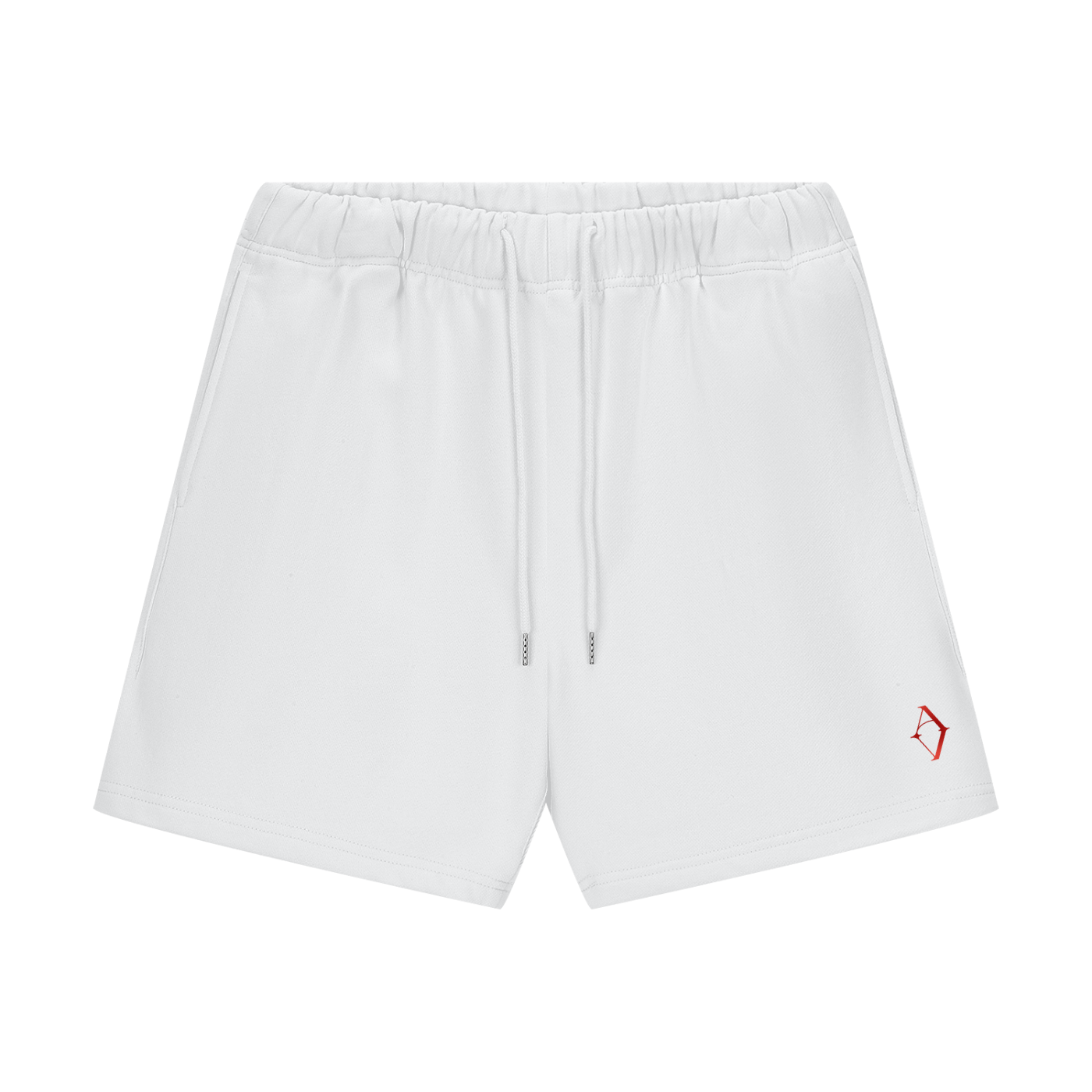 AV Heavyweight Loose Fit Shorts (White)