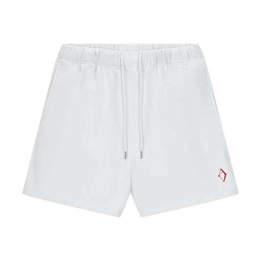 AV Heavyweight Loose Fit Shorts (White)
