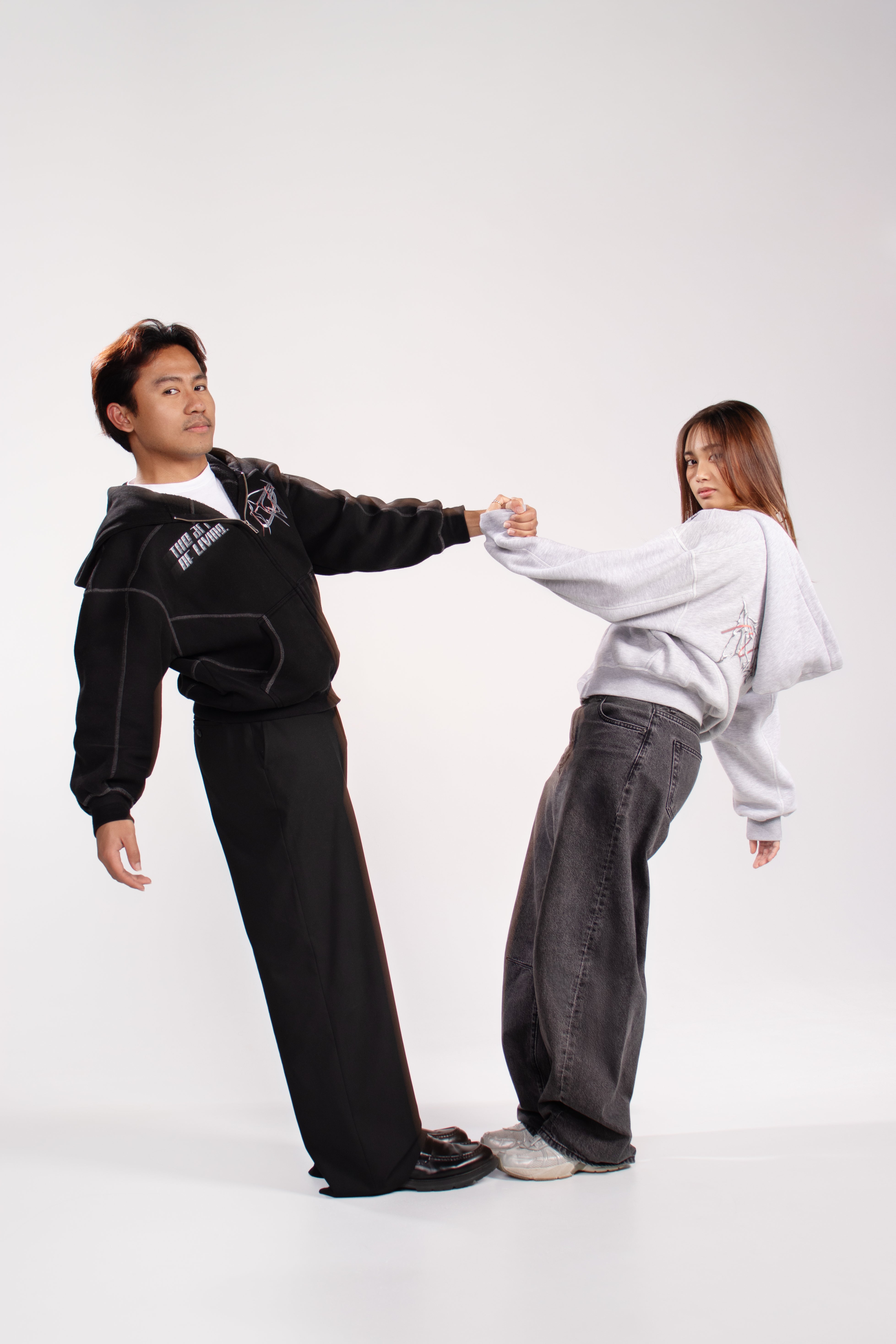 AeVeritas 2068 - Dark Contrast Stitched Hoodie
