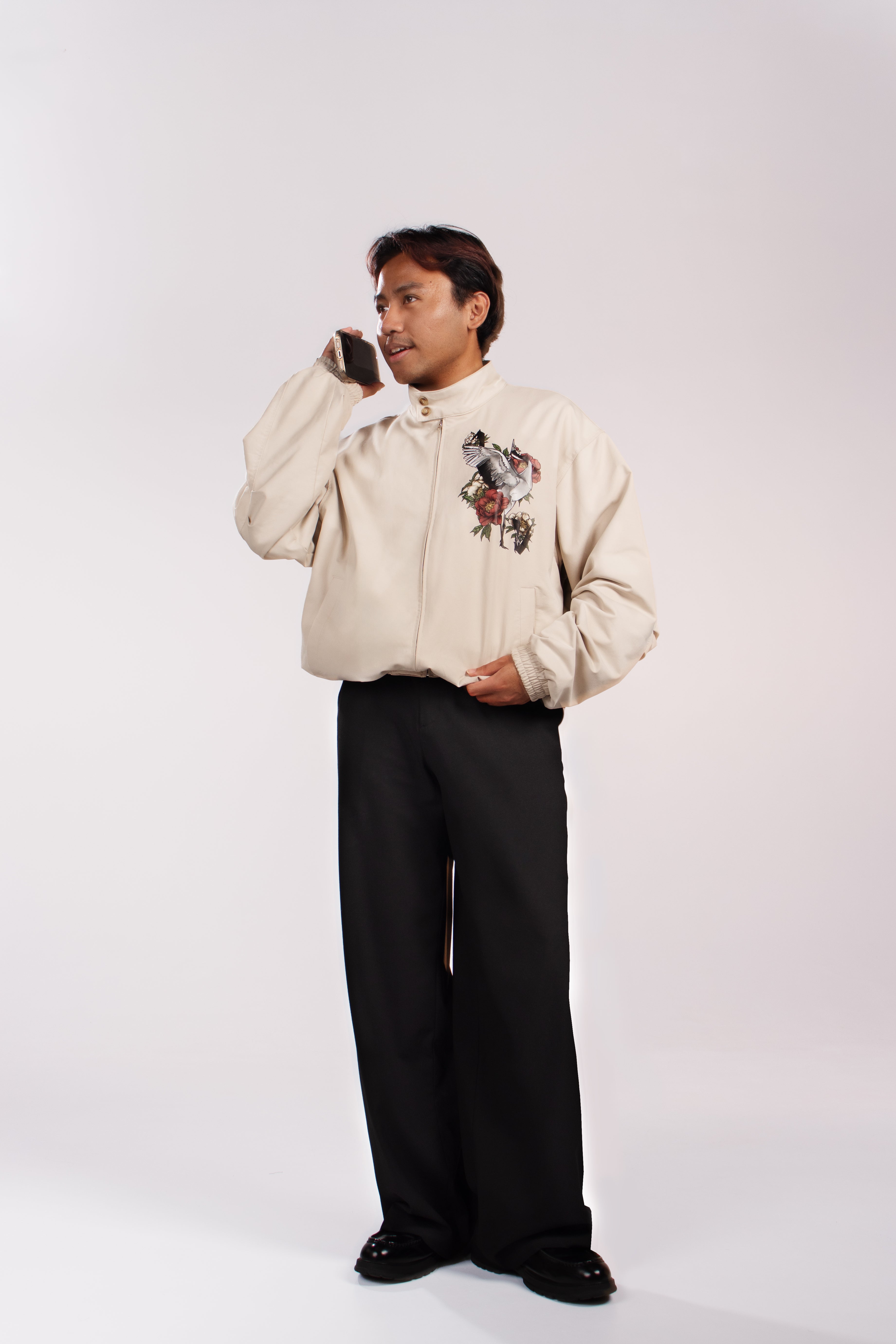 Agile Cranes Windbreaker