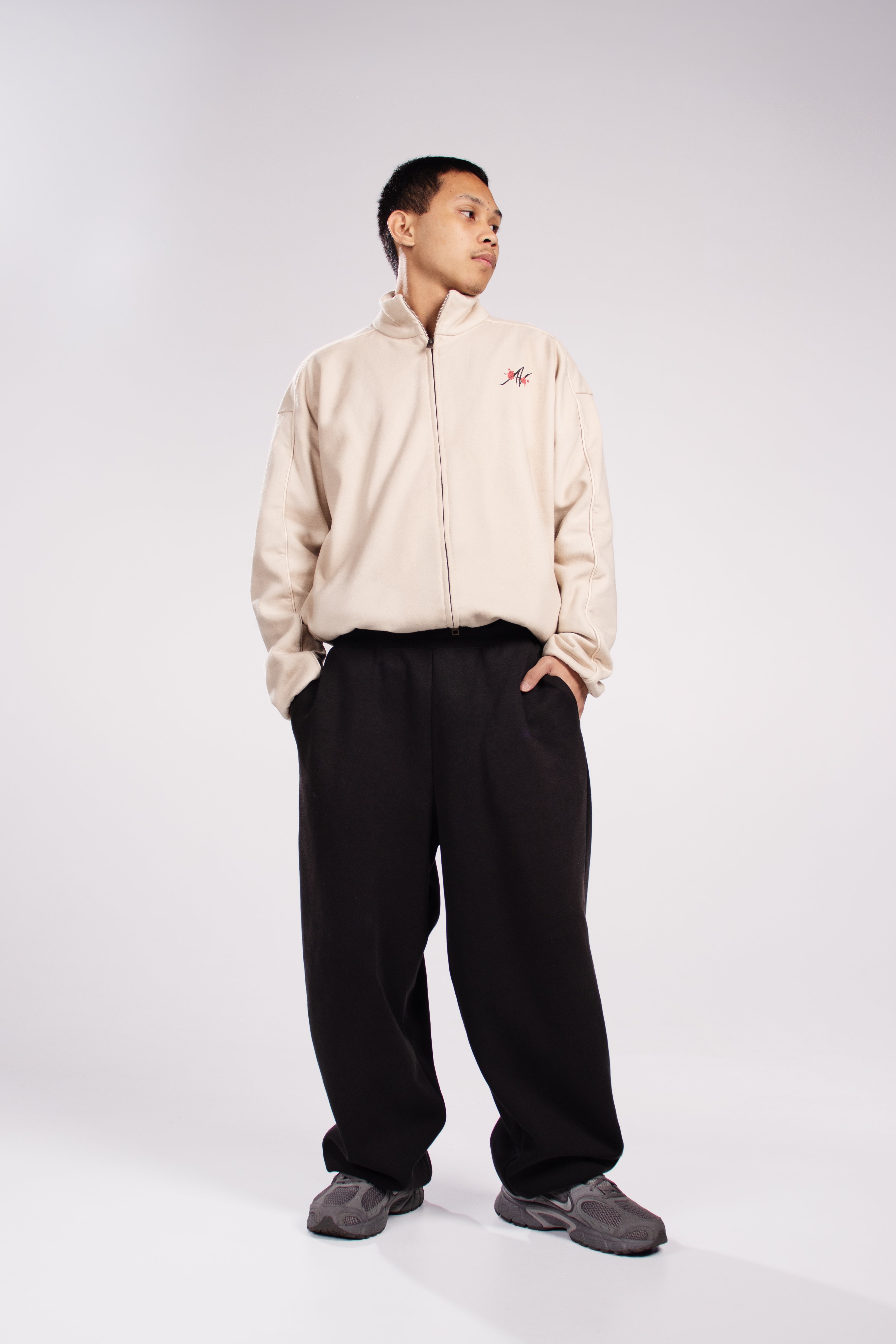 Plum Blossoms Heavyweight Collar Jacket