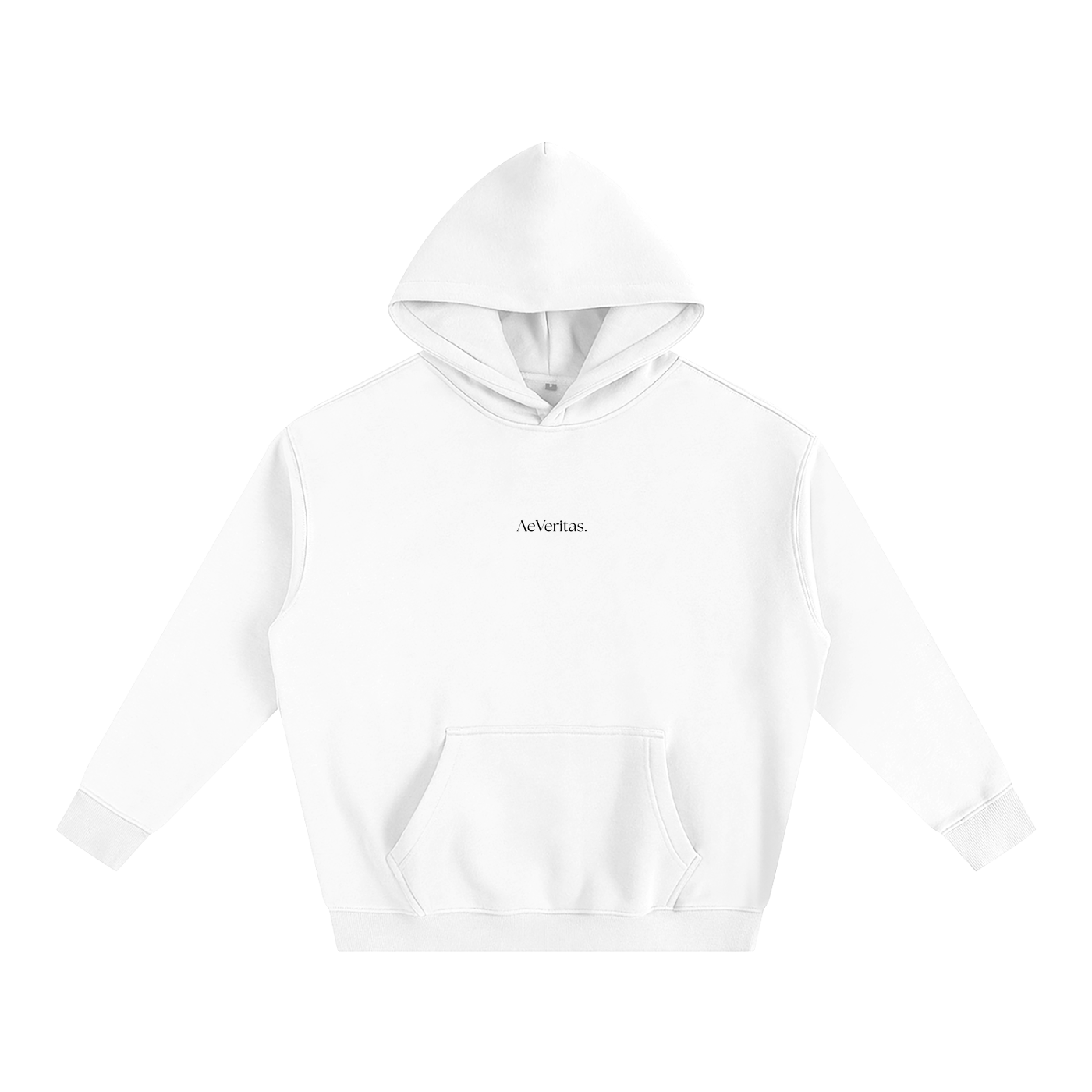 Minimal AeVeritas Hoodie - White