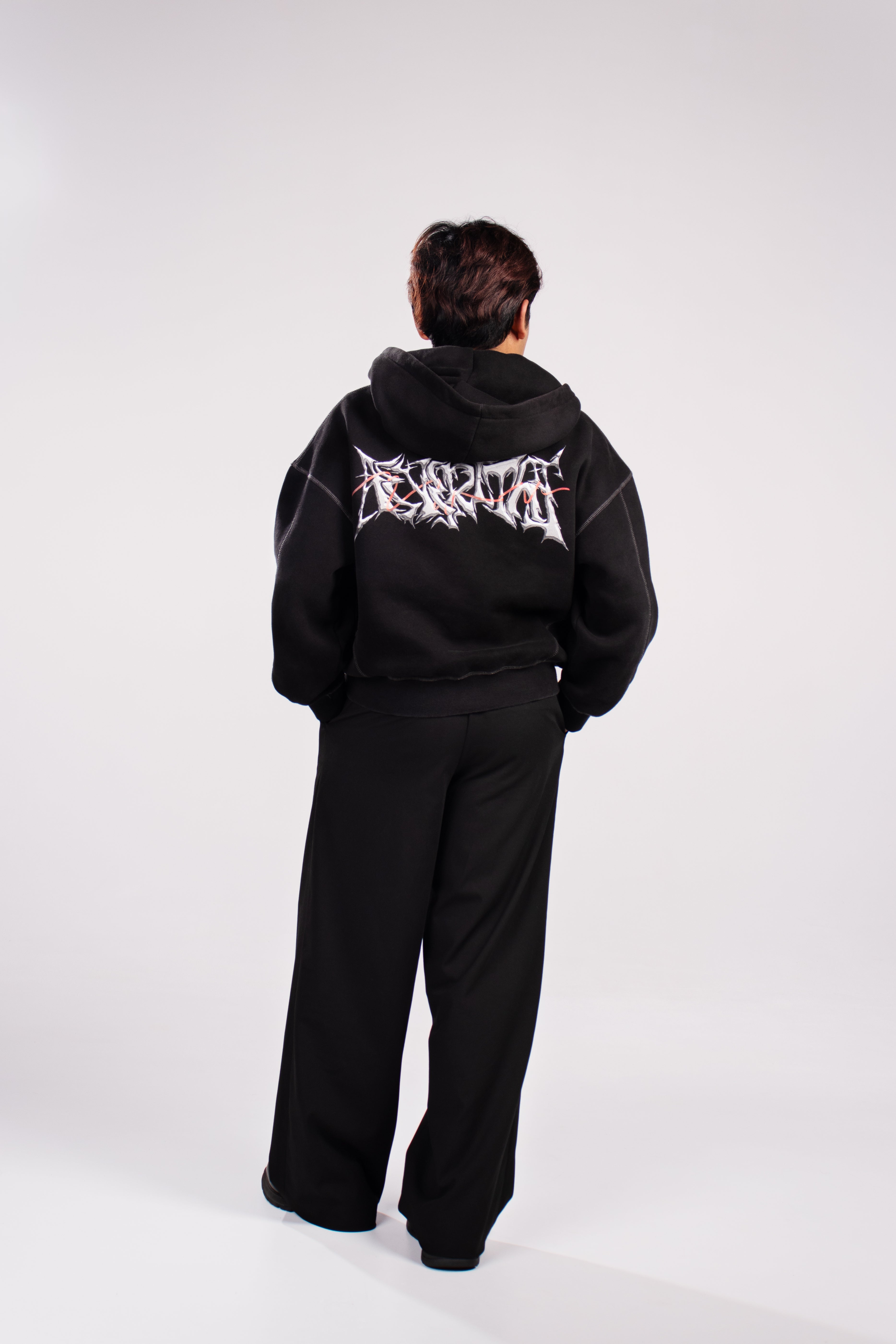AeVeritas 2068 - Dark Contrast Stitched Hoodie