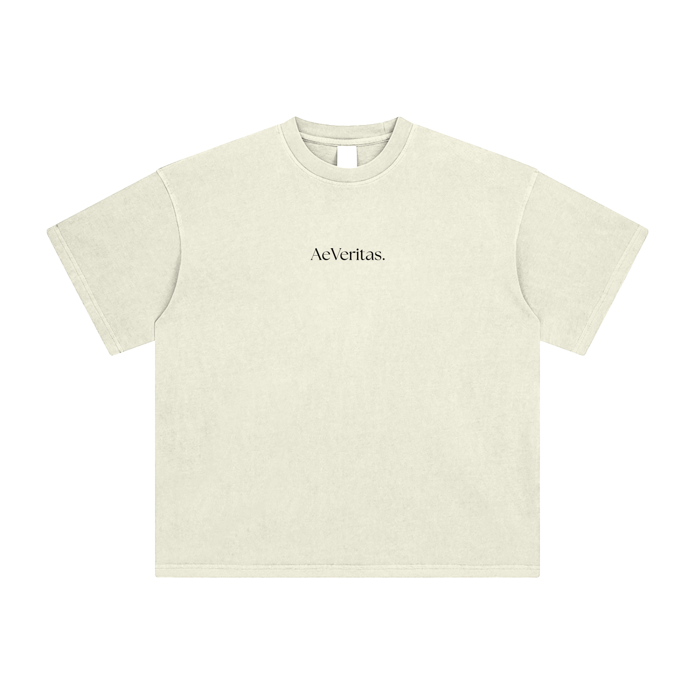 AeVeritas. Enzyme Washed Shirt - Cream