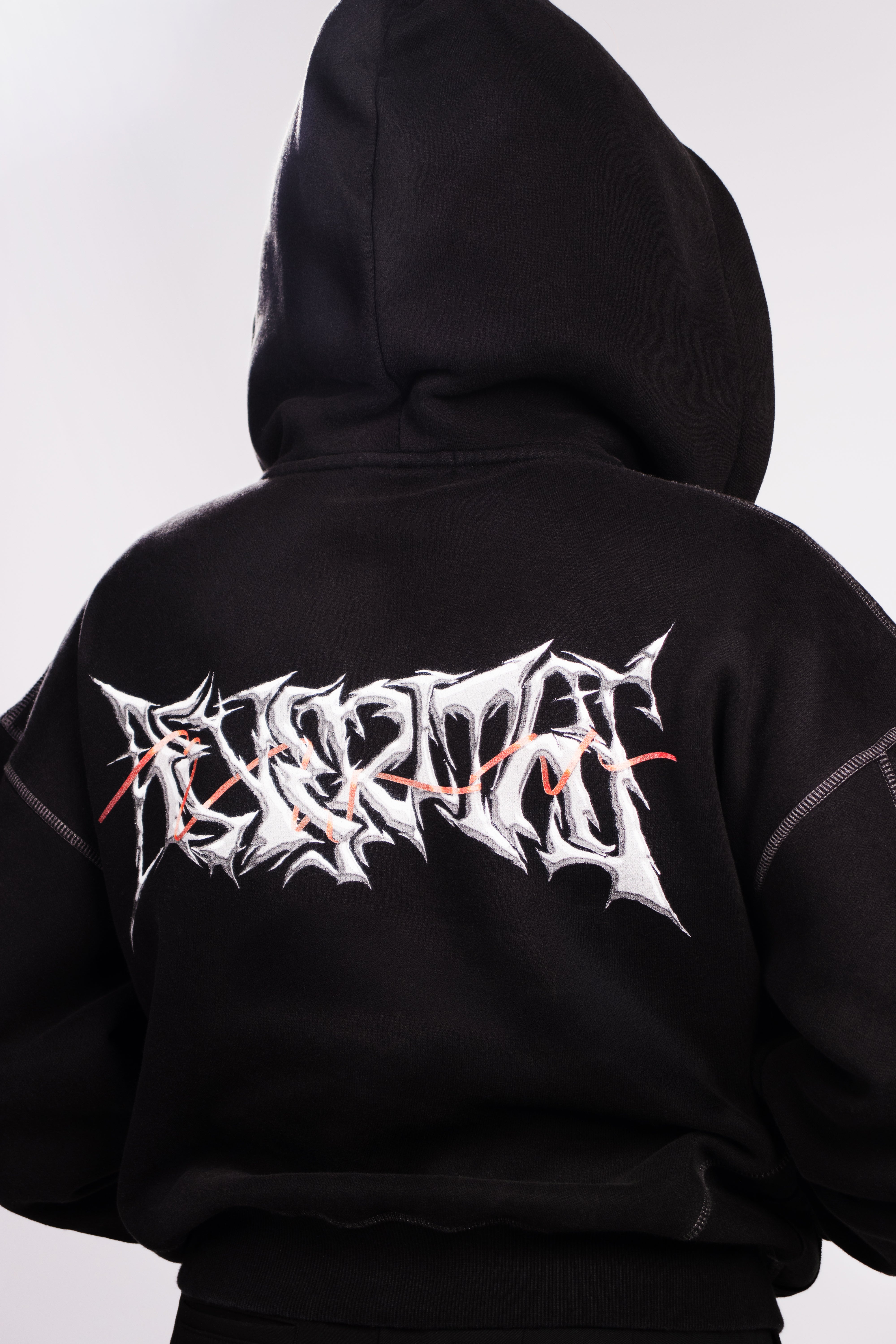 AeVeritas 2068 - Dark Contrast Stitched Hoodie