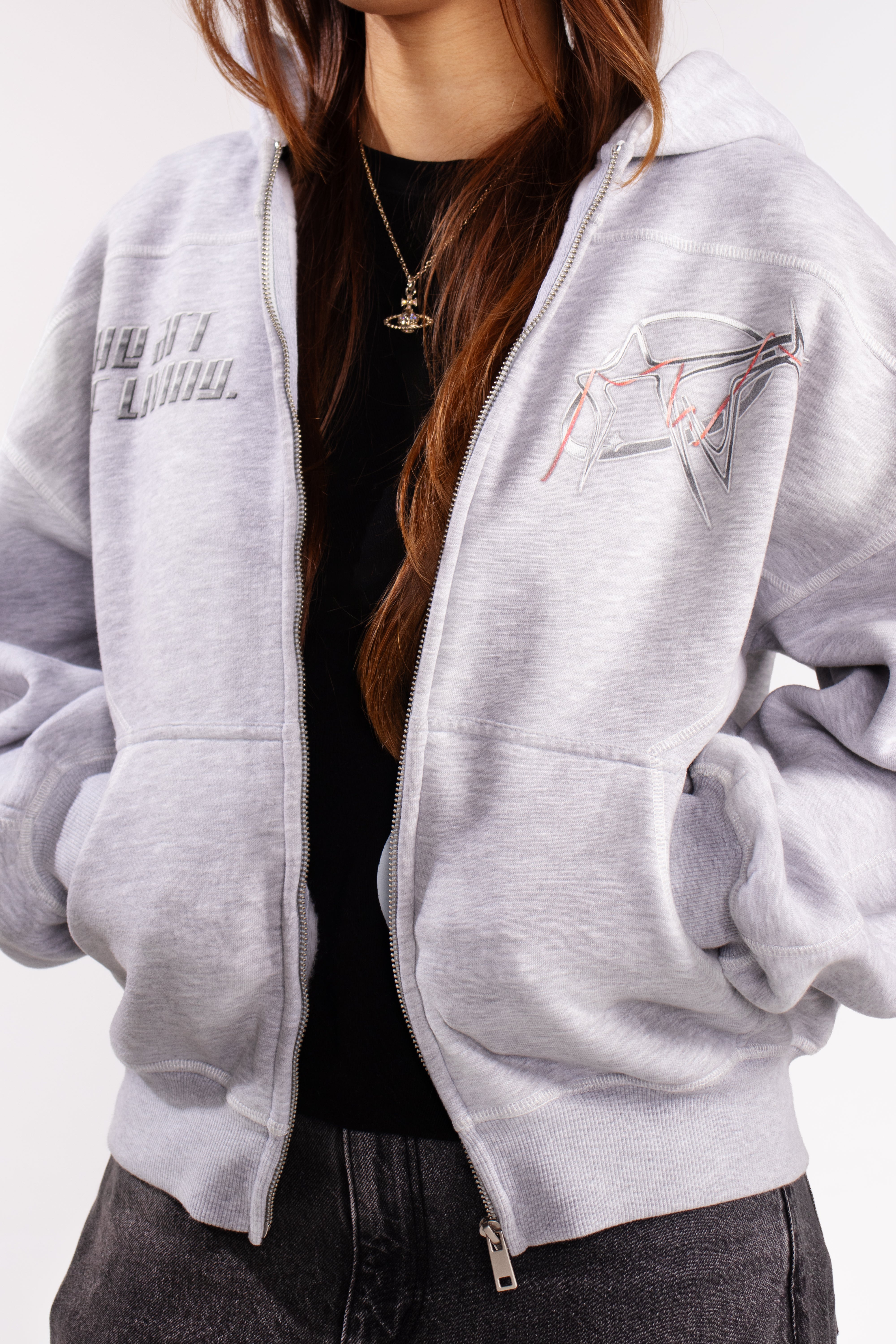 AeVeritas 2068 - Light Contrast Stitched Hoodie